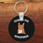 Guinee Pig Whisperer Sleutelhanger (Voorkant)