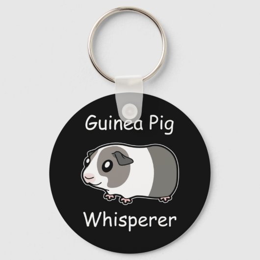 Guinee Pig Whisperer Sleutelhanger (Voorkant)