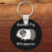 Guinee Pig Whisperer Sleutelhanger (Voorkant)