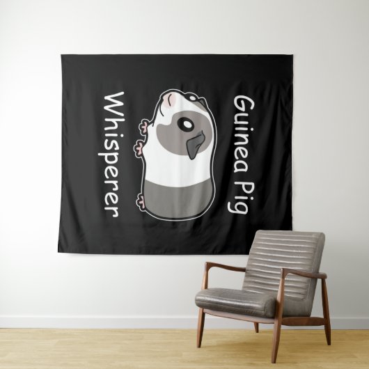 Guinee Pig Whisperer Wandkleed (In Situ (horizontaal))