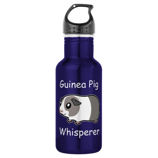 Guinee Pig Whisperer Waterfles (Voorkant)