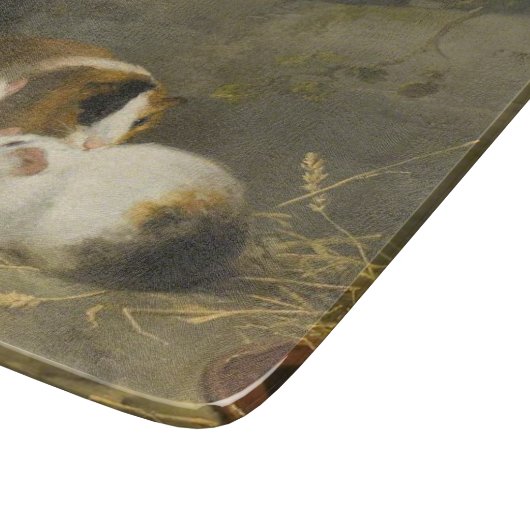 Guinee Pigs (door George Morland) Snijplank (Hoek)