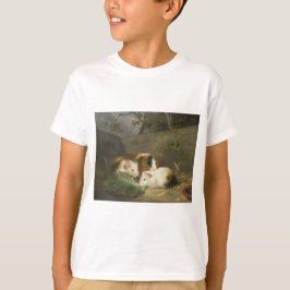 Guinee Pigs (door George Morland) T-shirt
