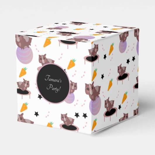 Guinee Pigs Fitness Gym Bedankdoosjes (Voorkant Zijde)