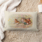 Guinee-Pigs in de tuin Kussen (Deken)