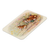 Guinee-Pigs in de tuin Magneet (Linkerzijde)