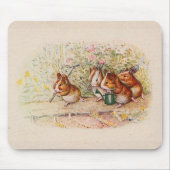 Guinee-Pigs in de tuin Muismat (Voorkant)