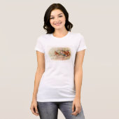 Guinee-Pigs in de tuin T-shirt (Voorkant volledig)