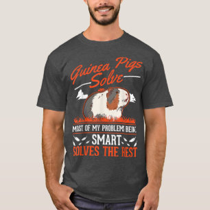 Guinee pigs lost de meeste van mijn problemen op G T-shirt