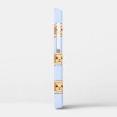 Guinee Pigs Pattern op Pastel Blue. Case-Mate iPhone Case (Achterkant / Links)