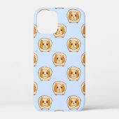 Guinee Pigs Pattern op Pastel Blue. Case-Mate iPhone Case (Achterkant)