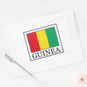 Guinee Rechthoekige Sticker (Envelop)