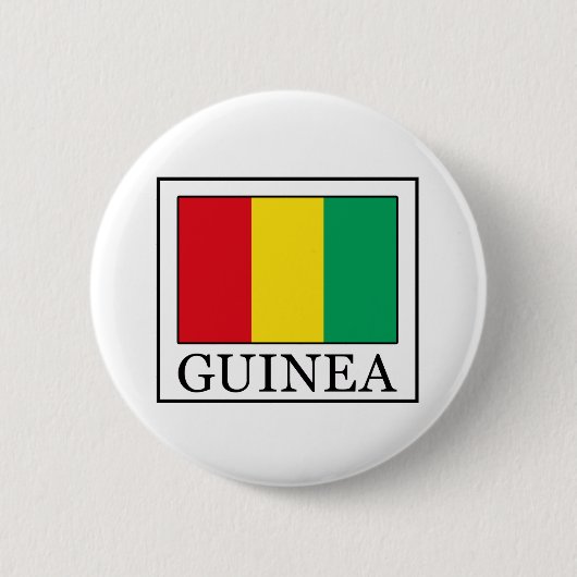 Guinee Ronde Button 5,7 Cm (Voorkant)