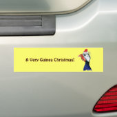 Guinee Santa Claus Bumpersticker (Op auto)