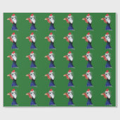 Guinee Santa Claus Cadeaupapier (Vlak)