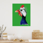 Guinee Santa Claus Poster (Keuken)