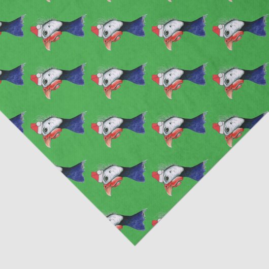 Guinee Santa Claus Tissuepapier (Detail)