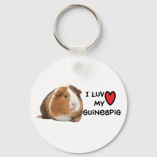 Guinee Sleutelhanger "Ik hou van mijn Guinee-Varke (Voorkant)