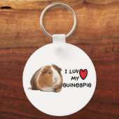 Guinee Sleutelhanger "Ik hou van mijn Guinee-Varke (Voorkant)