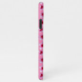 Guinee stijgt op roze bloesems, iPhone hoesje (Rechterkant)