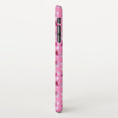 Guinee stijgt op roze bloesems, iPhone hoesje (Linkerkant)