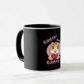 Guinee Varken Heart Wheek | Kute Baby Pet Lover Mok (Voorkant links)