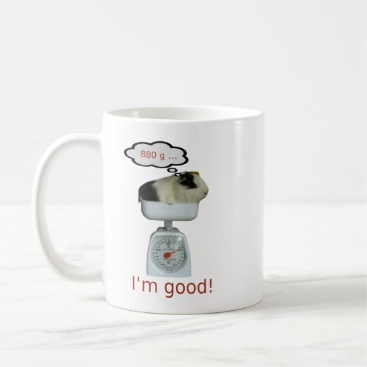 Guinee-varkens Koffiemok (Links)