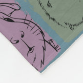 Guinee Varkensdeken Gezellig Dierencadeau Fleece Deken (Hoek)