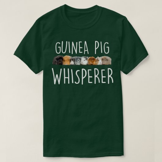 Guinee Varkenshaarster Funny Guinee Varkenshaar T-shirt (Design voorkant)