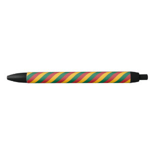 Guinee Vlag Balpen Zwarte Inkt Pen