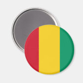 Guinee - vlag Magnet (Voorkant / Achterkant)