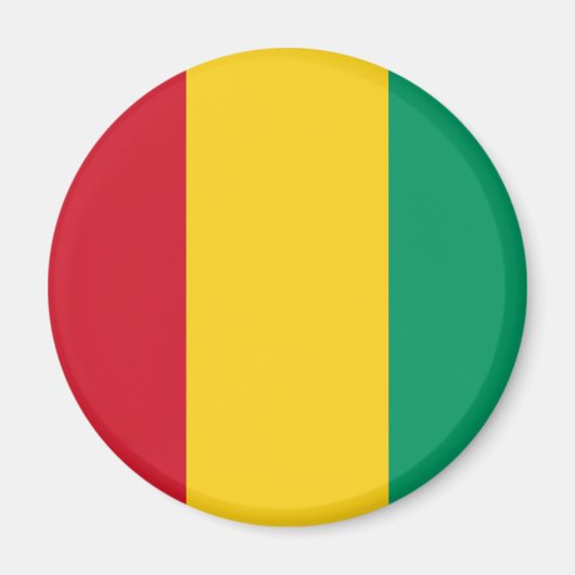 Guinee - vlag Magnet (Voorkant)