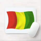 Guinee-vlag Mousepad Muismat (Met muis)