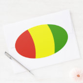 Guinee Vlag Sticker (Envelop)
