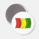 Guinee Vlagmagneet Magneet (Voorkant / Achterkant)