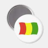 Guinee Vlagmagneet Magneet (Voorkant / Achterkant)