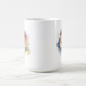 Guinee Waterverf Splash Gift Koffiemok (Center)