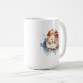 Guinee Waterverf Splash Gift Koffiemok (Voorkant rechts)