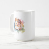 Guinee Waterverf Splash Gift Koffiemok (Voorkant links)