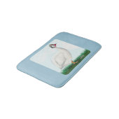 Guinee White Badmat (Gekanteld)