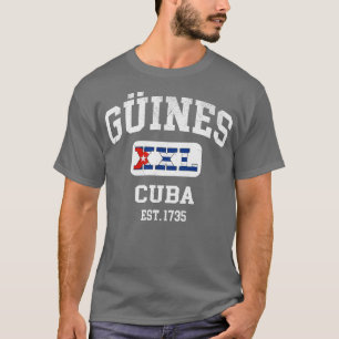Guines Cuba XXL Atletisch ontwerp 1 T-shirt
