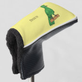 Guinese cartoon golfheadcover (3/4 voorkant)