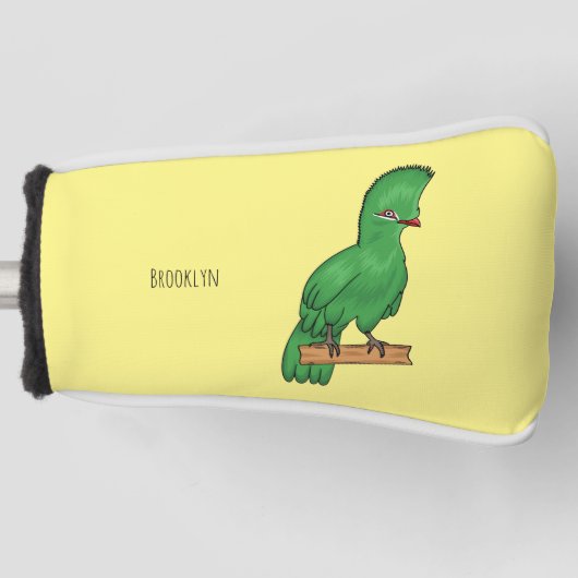 Guinese cartoon golfheadcover (Voorkant)