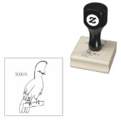 Guinese cartoon rubberstempel (Gestempeld)