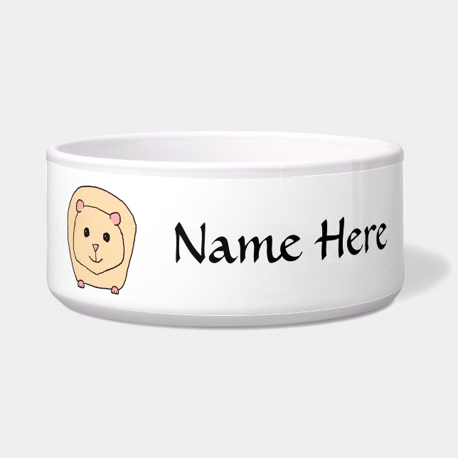 Guinese Cartoon. Voerbakje (Voorkant)