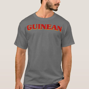 Guinese DNA Roots esthetische nationaliteit Pride  T-shirt