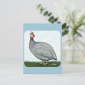 Guinese lavender On Watch Briefkaart (Staand voorkant)