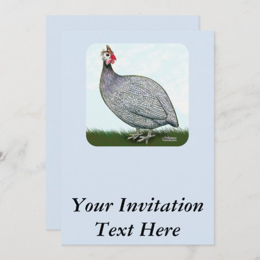 Guinese lavender On Watch Kaart (Voorkant / Achterkant)