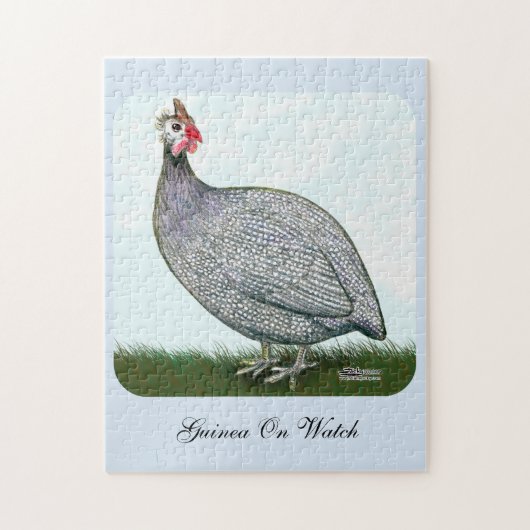 Guinese lavender On Watch Legpuzzel (Verticaal)