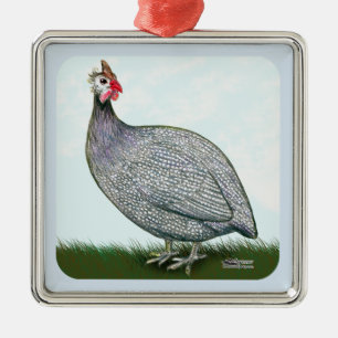 Guinese lavender On Watch Metalen Ornament